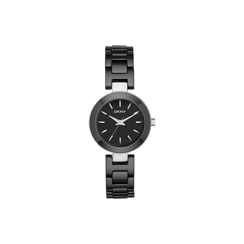 Dkny Montres, Stanhope Ceramic Watch Silver Anthracite en gris