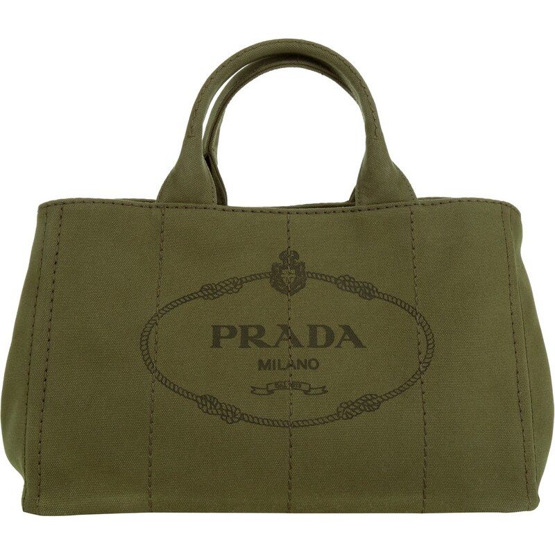 Prada Sacs portés main, Canapa Shopping Bag Militare en vert