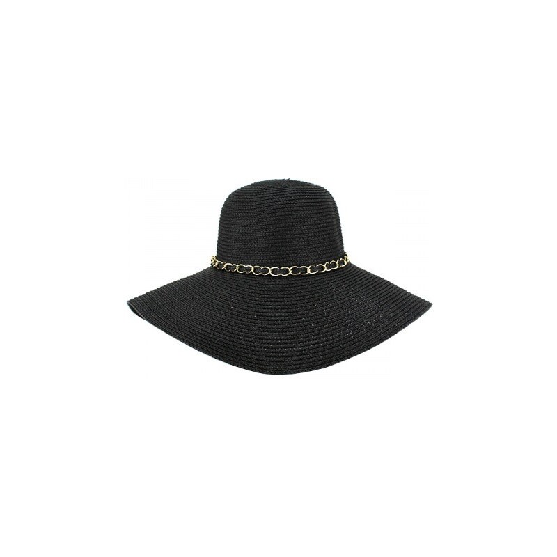 Chapeau capeline Noir - Cendriyon