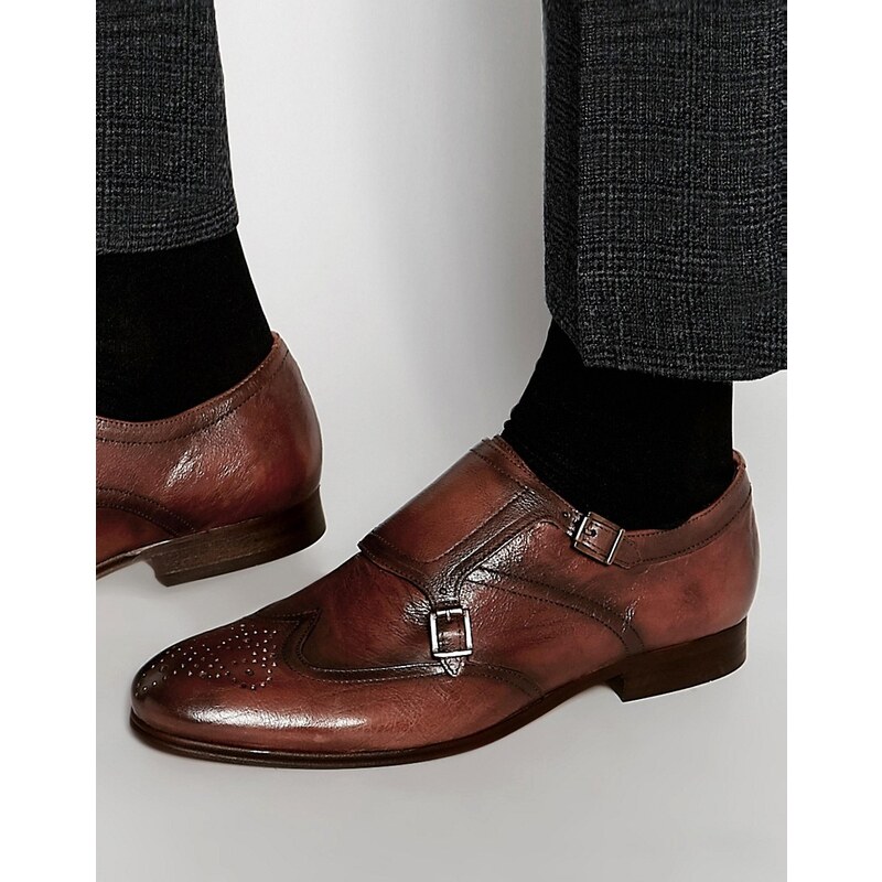 Hudson London - Castleton - Chaussures derby en cuir - Marron