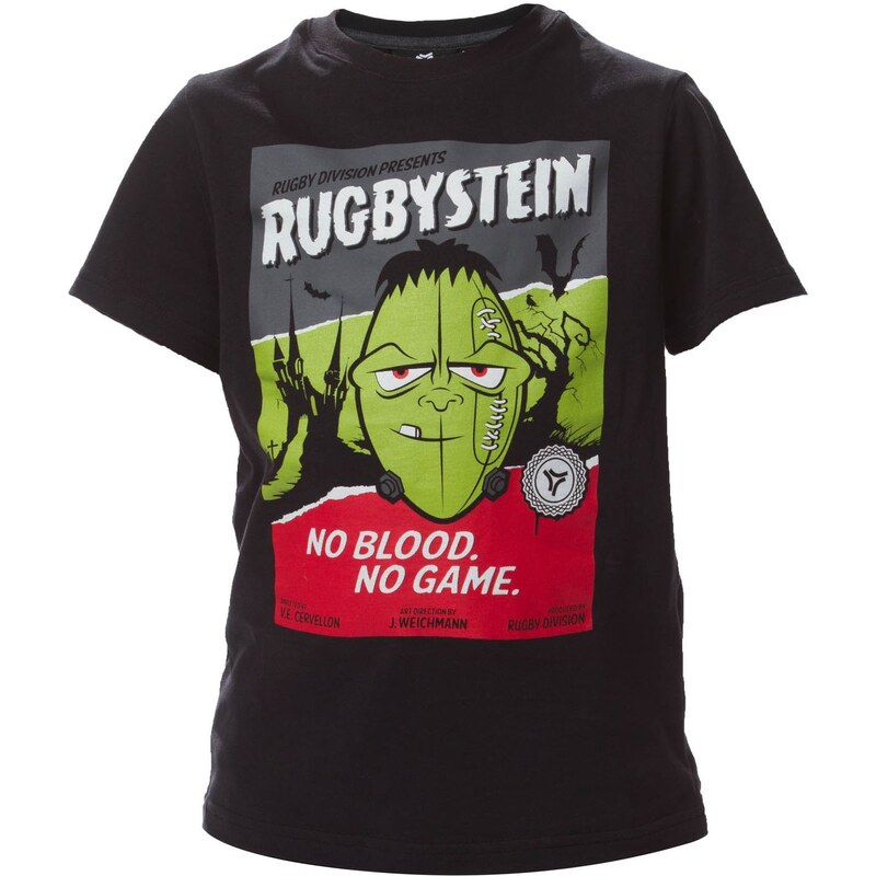 Rugby Division Horror - T-shirt - noir
