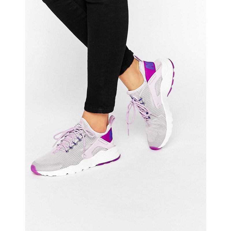 Nike Air - Huarache - Baskets pour courir lilas délavé. - Violet