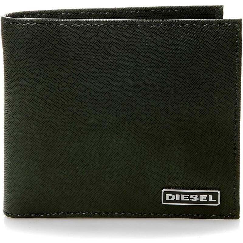 Diesel Hiresh - Portefeuille en cuir - kaki