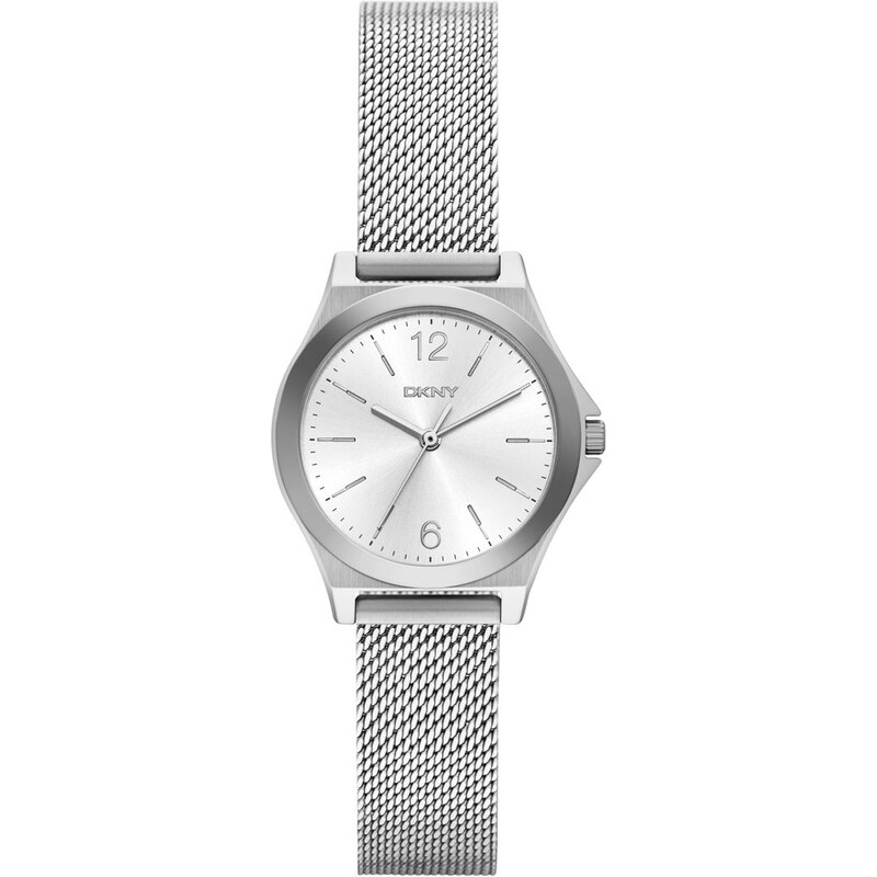 Dkny Montres, Parsons Stainless Steel Silver Mesh Watch en argent