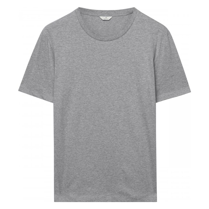 GANT Diamond G T-shirt Sans Couture - Grey Melange