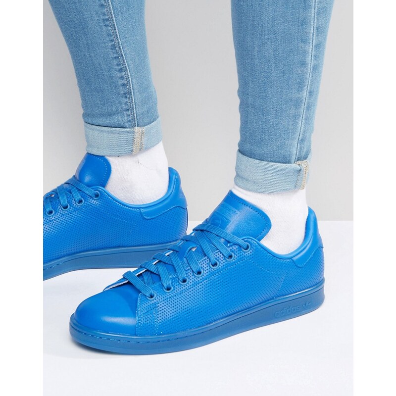 Adidas Originals - Stan Smith adicolor S80246 - Baskets - Bleu - Bleu