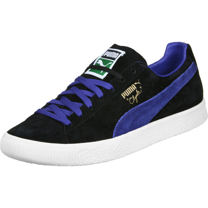 Puma Clyde chaussures black/electric blue
