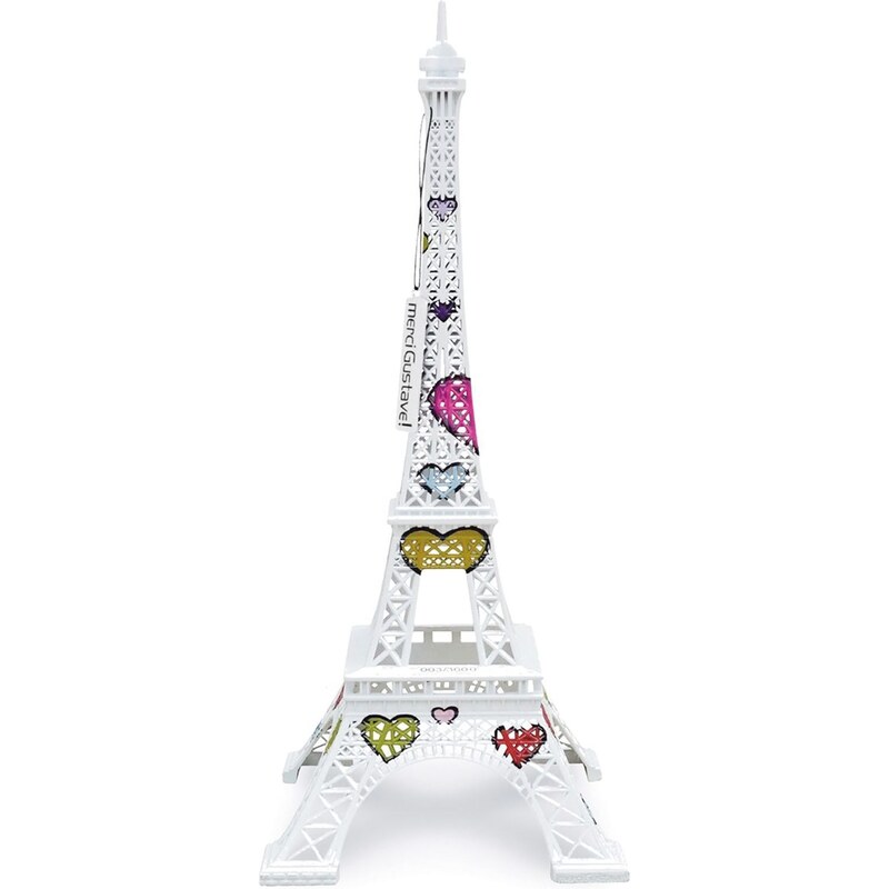 Merci Gustave Tour Eiffel Originale Cheri Cherie - Statue - multicolore