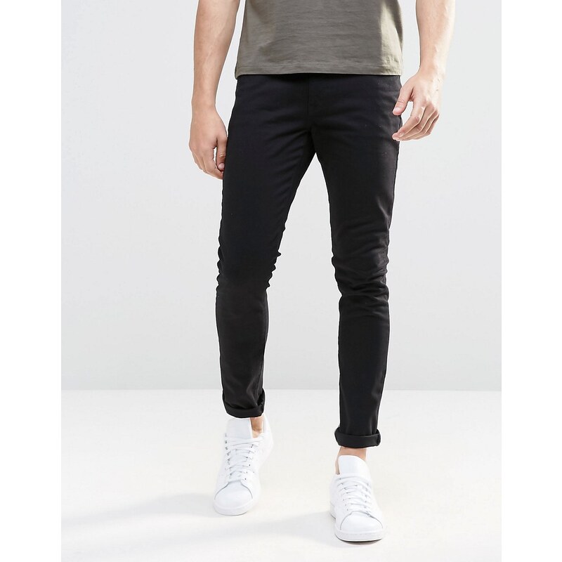 ASOS - Pantalon super skinny à 5 poches - Noir - Noir