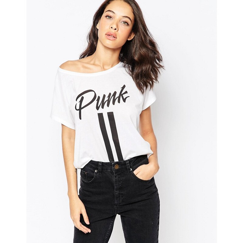 South Parade - T-shirt motif Punk - Blanc