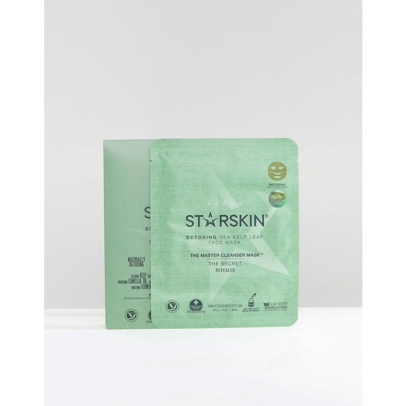 Starskin - The Master Cleanser Mask - Masque feuillet détoxifiant à base de varech - Clair