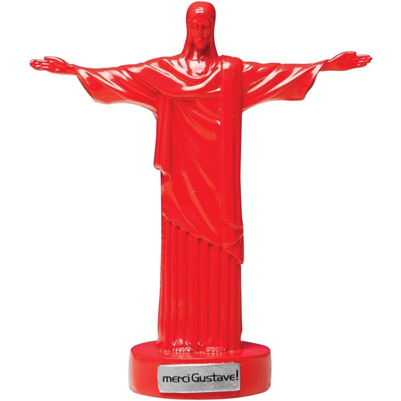 Merci Gustave Cristo Redentor Toro - Statue - rouge