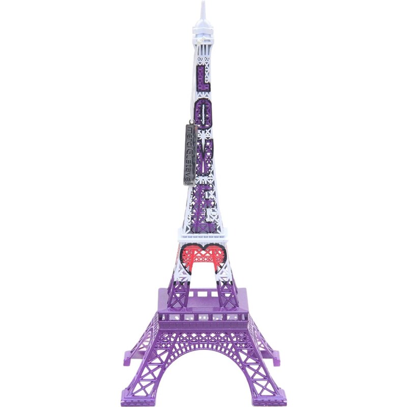 Merci Gustave Tour Eiffel Originale Love - Statue - multicolore