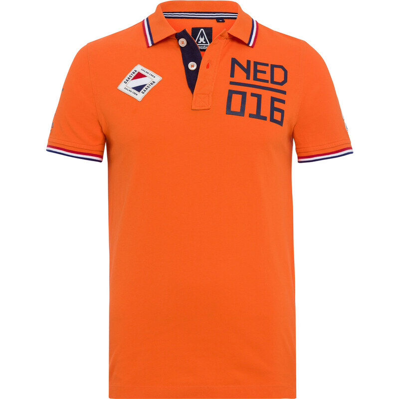 Gaastra Polo Pays-Bas Hommes Polos orange