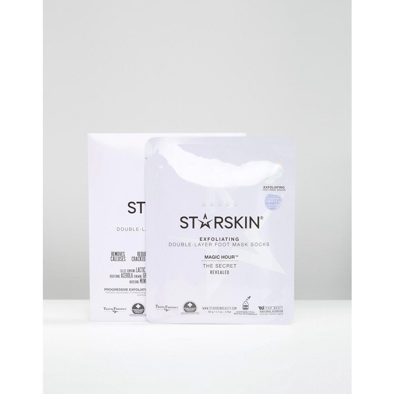Starskin - Magic Hour - Masques double épaisseur exfoliants pour les pieds - Clair