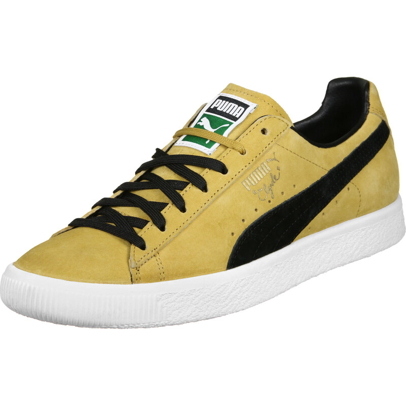 Puma Clyde chaussures bright gold/black