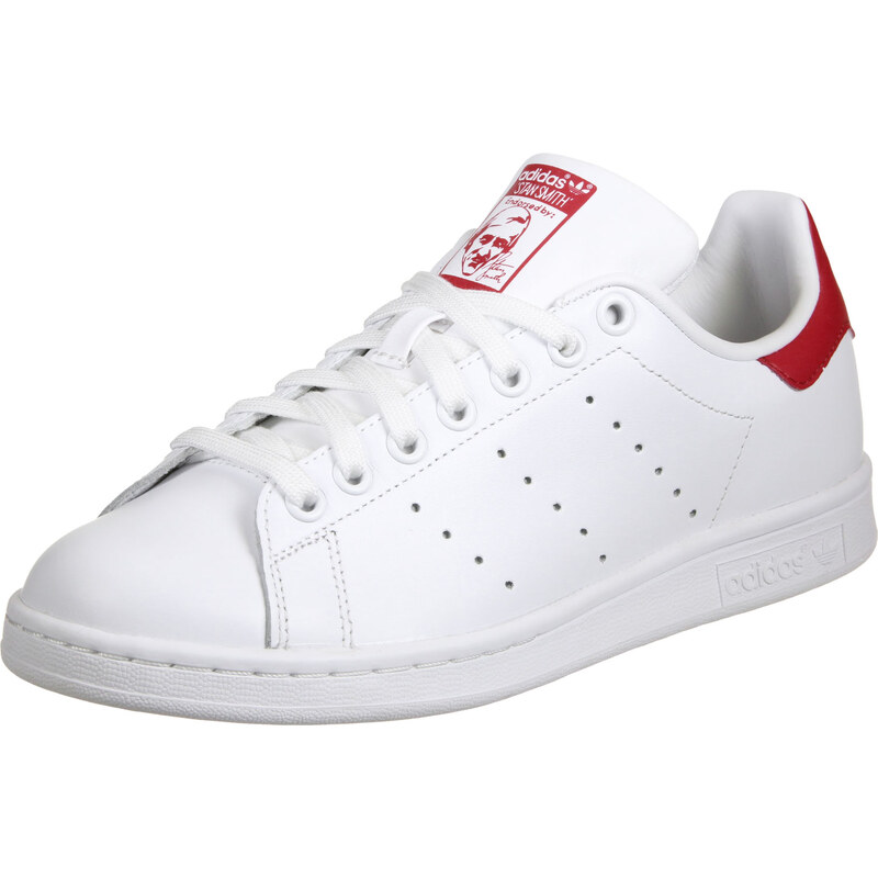 adidas Stan Smith chaussures ftwr white/collegiate red