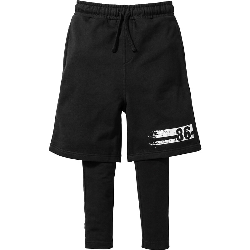 bpc bonprix collection Short et legging (Ens. 2 pces.) noir enfant - bonprix