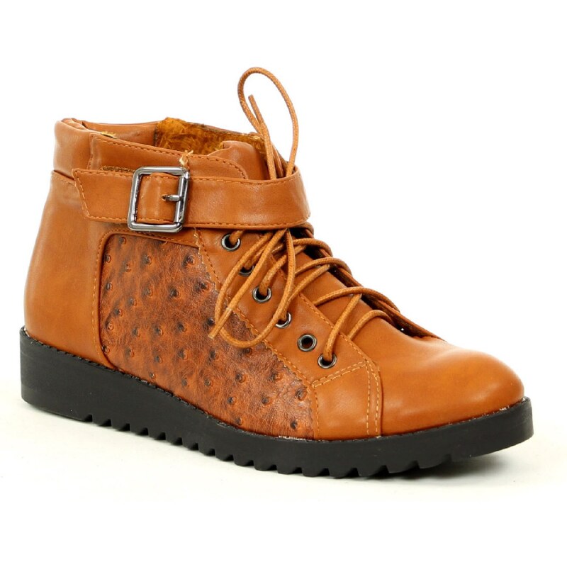 R and Be Bottines - camel