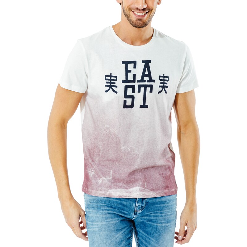 Jack & Jones Tee-shirt T-shirt Japan East Blanc Homme