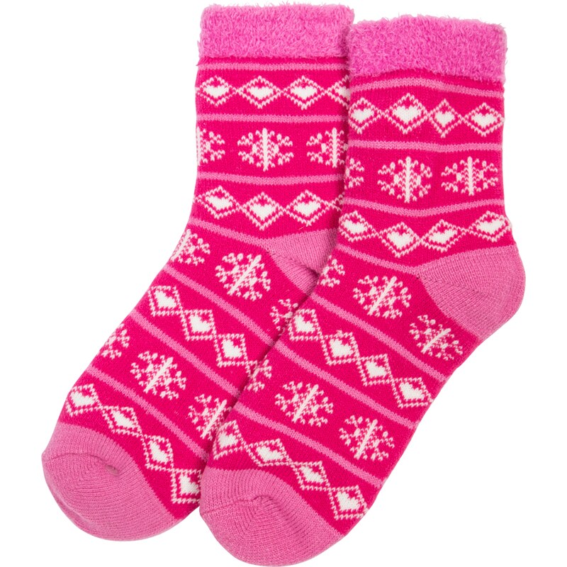 Yaktrax Chaussettes Chaussettes Aloe Cabin Rose Femme