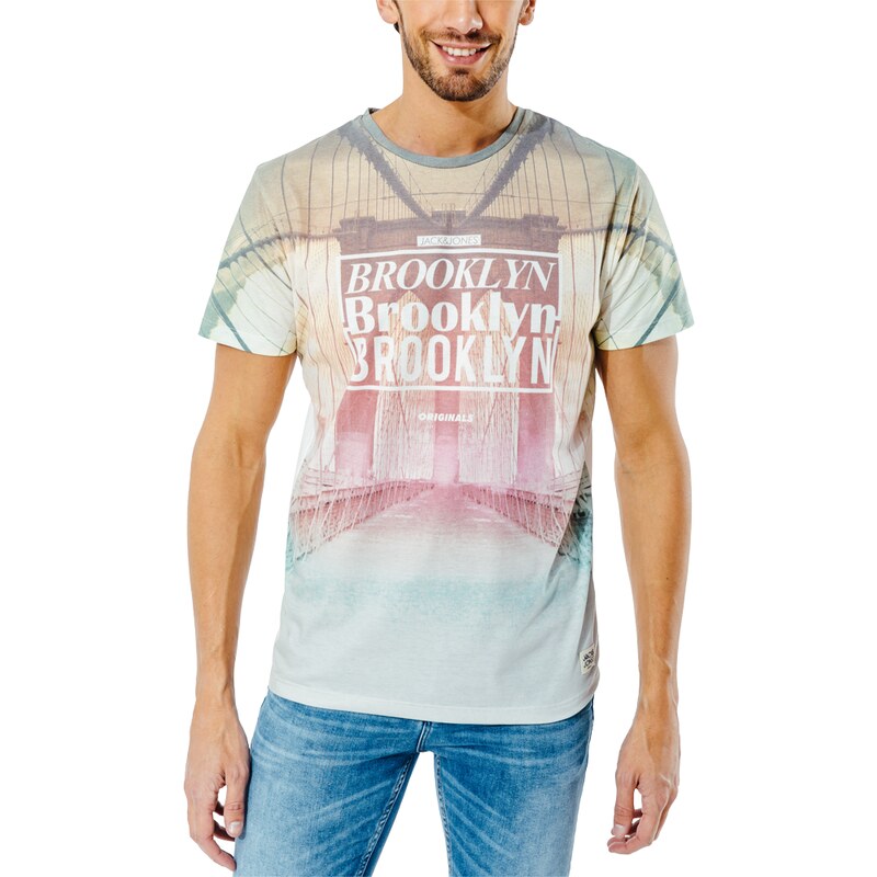 Jack & Jones Tee-shirt T-shirt Riru Brooklyn Homme
