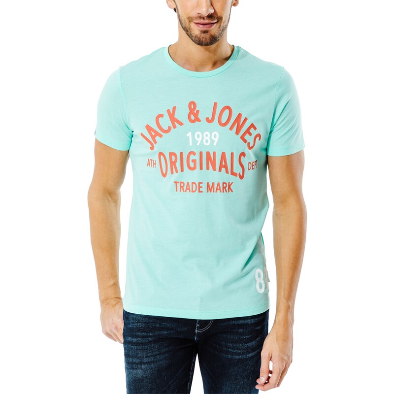 Jack & Jones Tee-shirt T-shirt Athletic Vert Homme