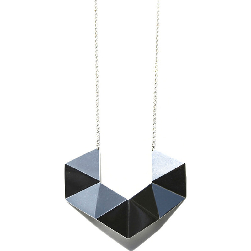 DV Jewellery Collier GEOM Triangle Argent - grand