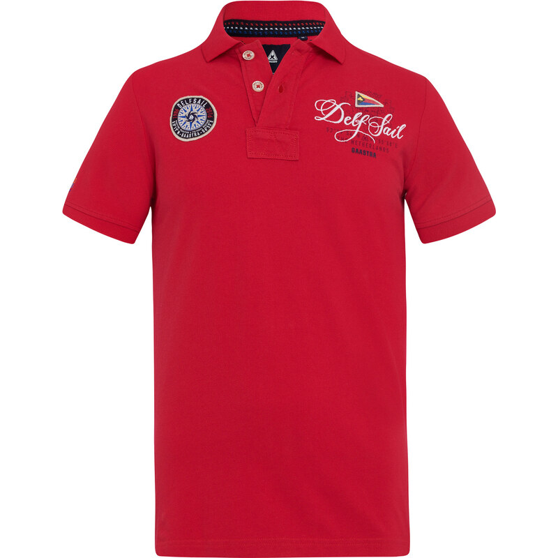 Gaastra Polo DelfSail Hommes Polos rouge