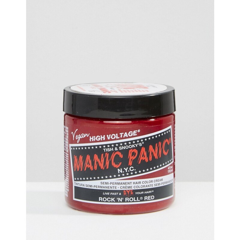 Manic Panic - NYC - Coloration crème semi-permanente pour les cheveux - Rouge Rock 'N' Roll classique - Rouge