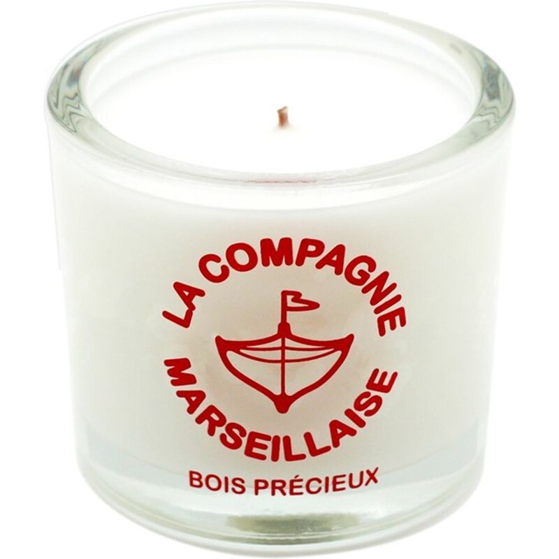 La Compagnie Marseillaise Bois précieux - Bougie parfumée - rouge