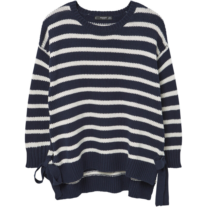 MANGO Pull-Over Coton Ouvertures