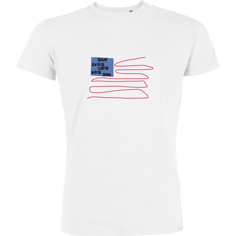 thebmaker T-Shirt Imprimé Graphique Drapeau Americain - Flag