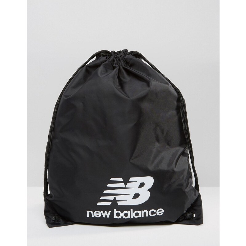 New Balance - 410 - Sac à dos avec cordon de serrage - Noir - Noir