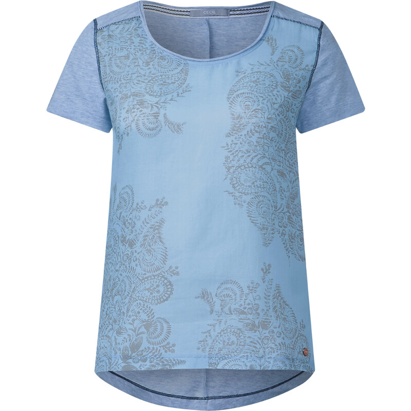 Cecil - T-shirt imprimé décoratif - light bleu
