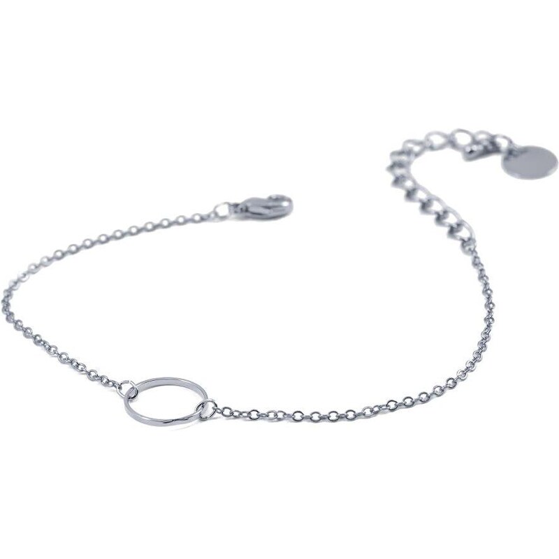 Azucar Bracelet Fin Plaqué Rhodium - Simplicity