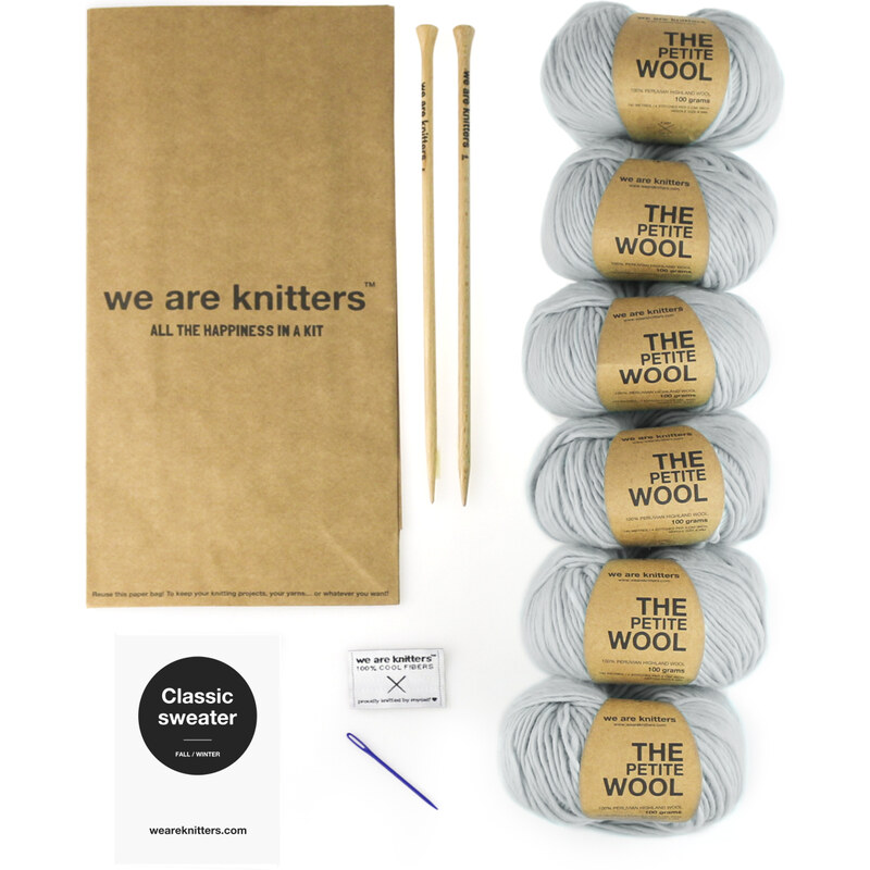 We Are Knitters Kit de Tricot Pull - Classic