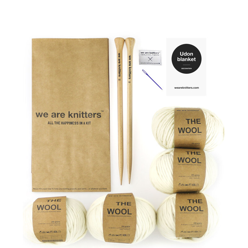 We Are Knitters Kit de Tricot Couverture - Udon