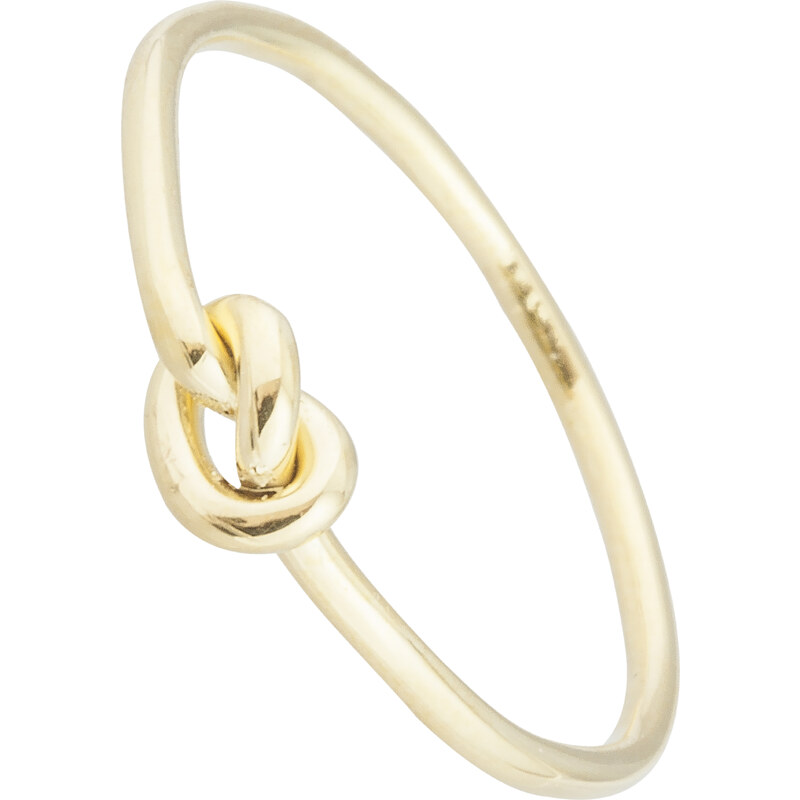 Urban Fawn® Knot - Bague Noeud Plaquée Or