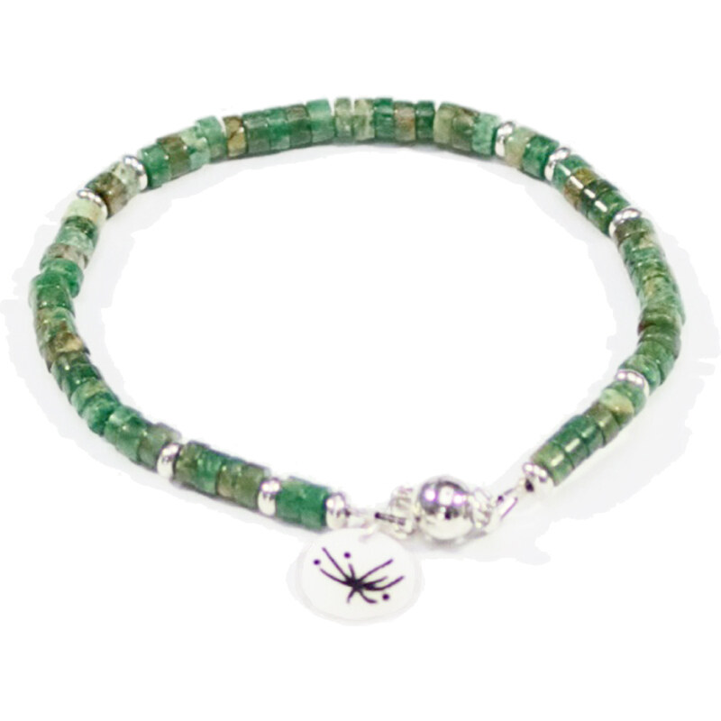 Isabelle Zumbrunn Bracelet Vert en Perles - Tikal