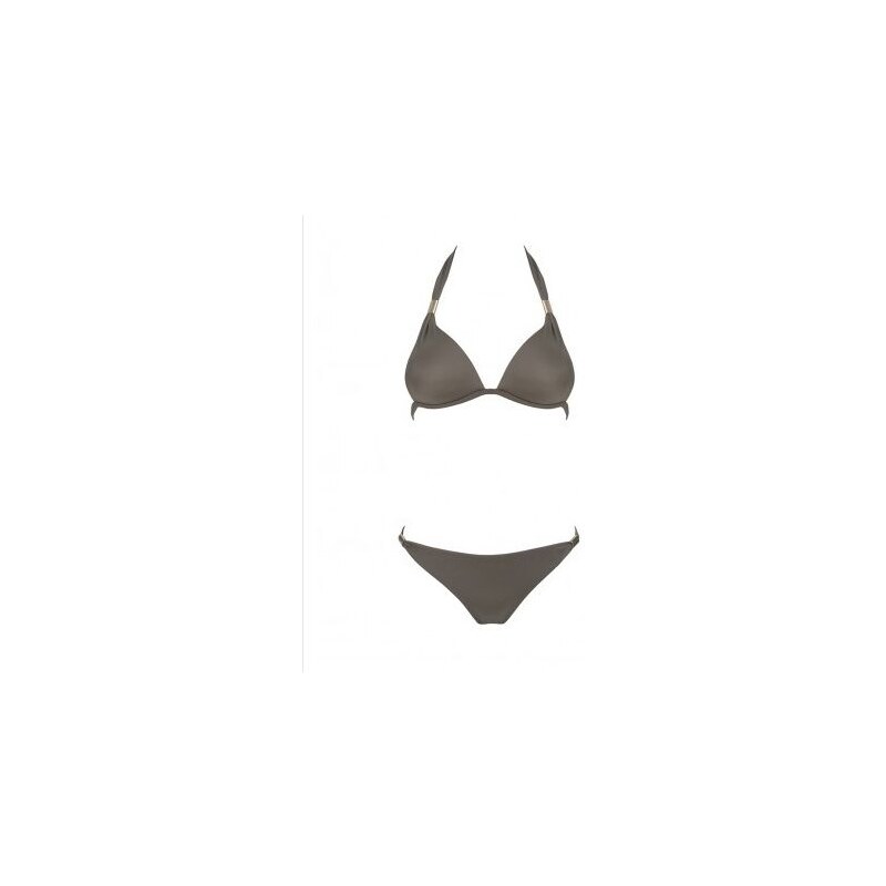 Moeva London Bikini Triangle Avec Boucles Dorées - Doris