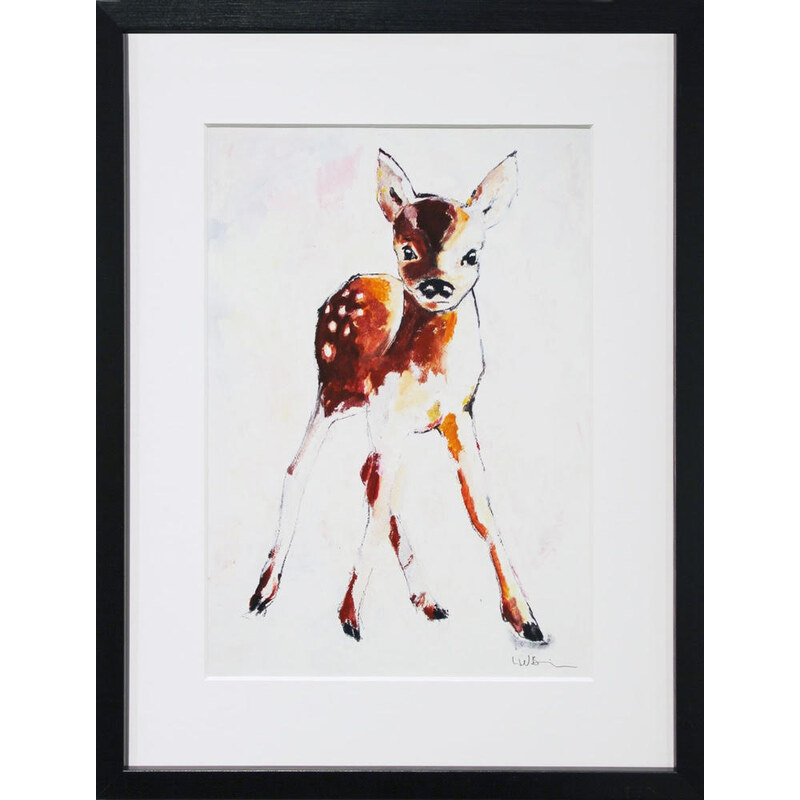 Lisa W Breitholtz Affiche - Deer