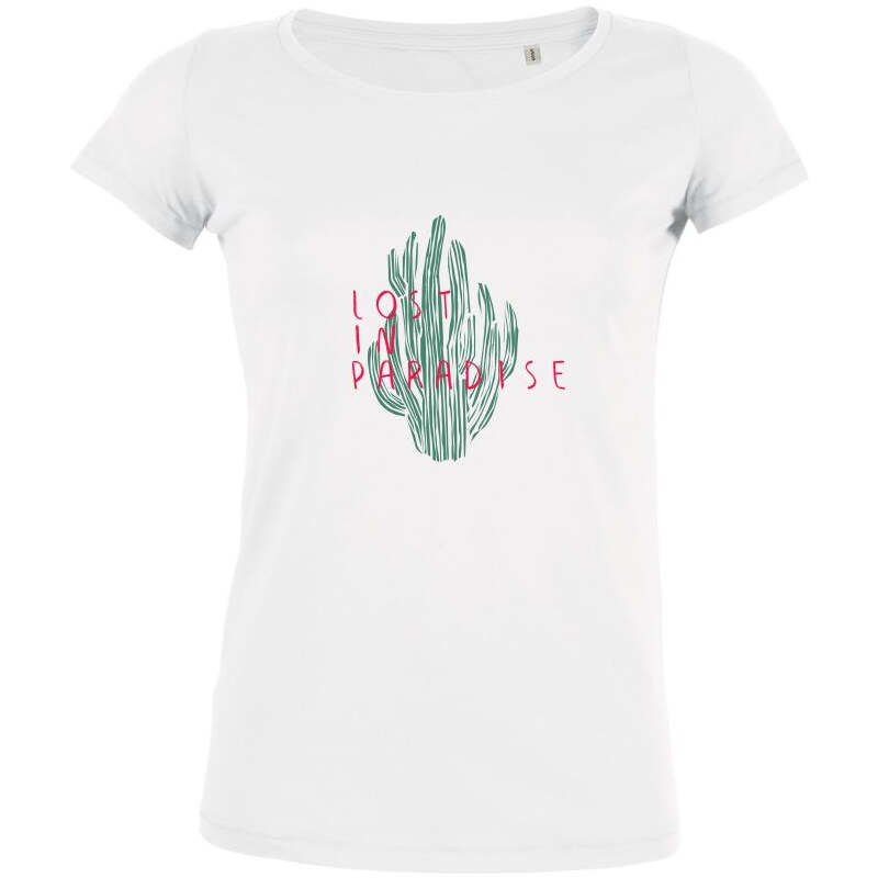 thebmaker T-Shirt Imprimé Cactus - Lost