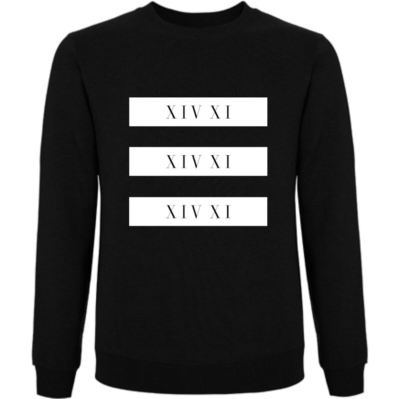Tatl?m Official Sweatshirt Noir Imprimé - White Block