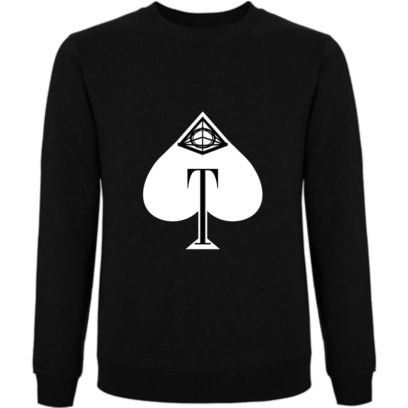 Tatl?m Official Sweatshirt Noir Imprimé - Tatl?m of Spades