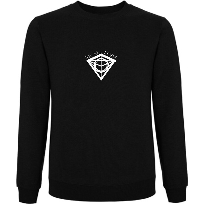 Tatl?m Official Sweatshirt Noir Imprimé - Central Diamond