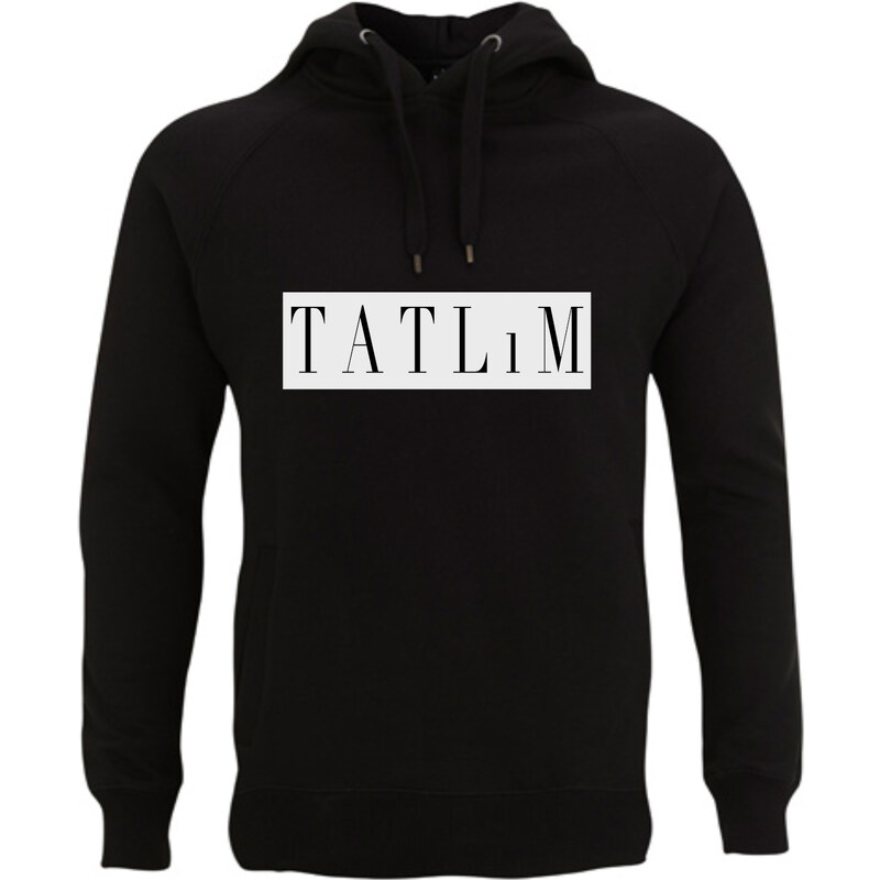 Tatl?m Official Sweatshirt Noir à Capuche - Tatl?m Print