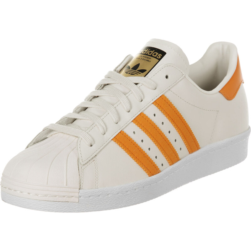 adidas Superstar 80s chaussures off white/eqt orange