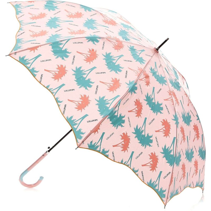 Lollipops Wave - Parapluie imprimé siglé - rose