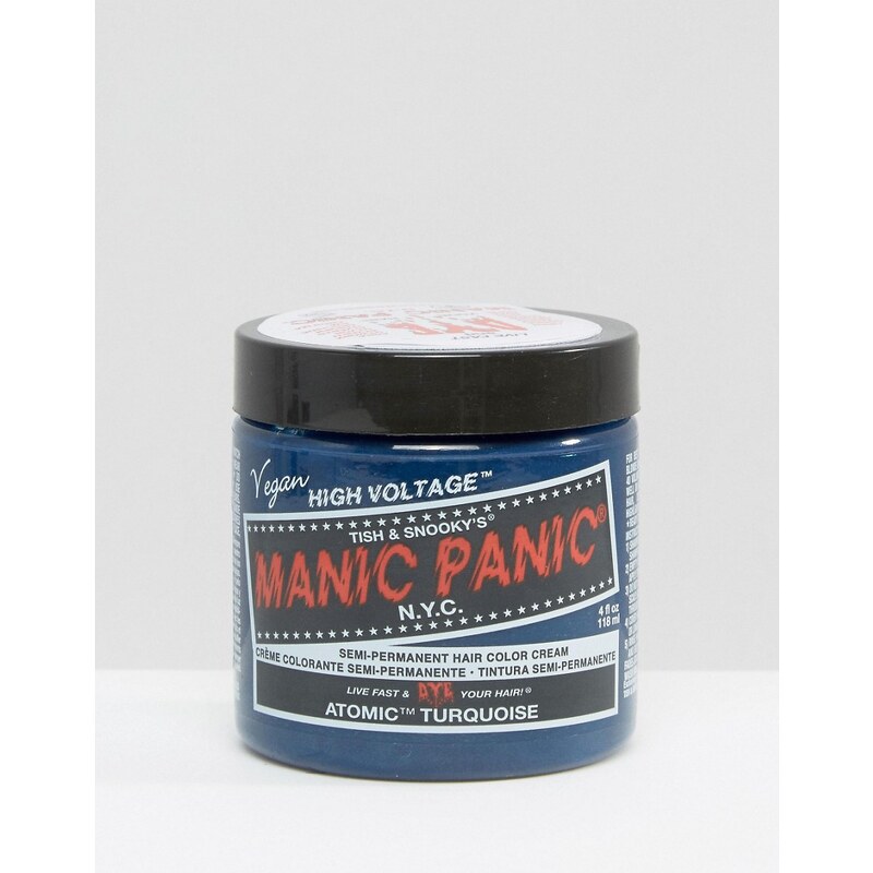Manic Panic - NYC - Coloration crème semi-permanente pour les cheveux - Turquoise atomique classique - Vert